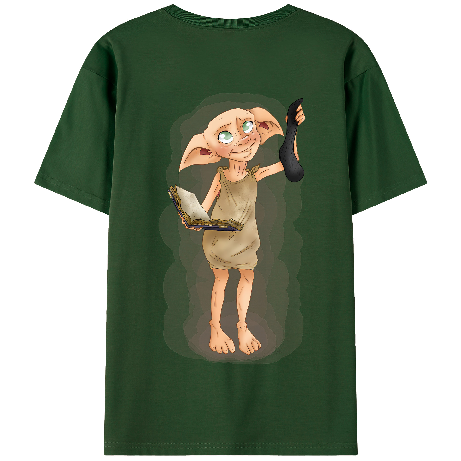 （画像用） Harry Potter ハリー・ポッターシリーズ 綿100％半袖Tシャツ（背面プリント）
